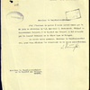 Nota Delegacji Polskiej przy Lidze Narod&oacute;w z informacją o rezygnacji Ignacego Jana Paderewskiego ze stanowiska delegata RP, 1921 r. (United Nations Archives at Geneva).