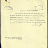 Nota Delegacji Polskiej przy Lidze Narodów z informacją o rezygnacji Ignacego Jana Paderewskiego ze stanowiska delegata RP, 1921 r. (United Nations Archives at Geneva).