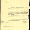 Delegacja RP przy Lidze Narodów kilka razy zmieniała adres, na zdjęciu nota polska do sekretarza generalnego LN z informacją o nowym adresie przy 31 Quai du Mont Blanc, 15 lutego 1921 r. (United Nations Archives at Geneva). 