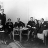 Zespół pracowników Delegacji RP przy Lidze Narodów z Edwardem Raczyńskim na czele, 1932 r. (Narodowe Archiwum Cyfrowe).