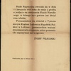 Informacja o powierzeniu przez Radę Regencyjną Józefowi Piłsudskiemu zadania powołania nowego rządu, 12 listopada 1918 r. (polona.pl)