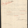Decyzja Rady Ministrów RP przyznająca Józefowi Piłsudskiemu prawo do tytułu „Naczelnika Państwa Polskiego”, 22 listopada 1918 r. (AAN)
