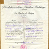 Paszport na formularzu „Przedstawicielstwa Państwa Polskiego w Finlandii”, 9 października 1920 r. (AMSZ)