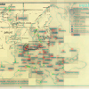 Mapa rozmieszczenia polskich placówek konsularnych w Europie w 1928 r. (AMSZ)