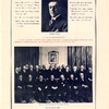 Strona z albumu poświęconego Lidze Narodów, na dolnym zdjęciu członkowie Komisji LN na Konferencję Pokojową, wśród nich Roman Dmowski (United Nations Archives at Geneva).