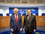 Wizyta ministra Jacka Czaputowicza w Europejskim Trybunale Praw Człowieka i Radzie Europy w Strasburgu
