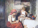 Do Polski powrócił obraz Franciszka Mrażka zatytułowany „Na przypiecku”. 