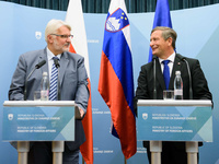 Szef polskiej dyplomacji Witold Waszczykowski z oficjalną wizytą w Republice Słowenii