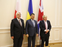 Wspólna wizyta ministrów spraw zagranicznych Polski i Wielkiej Brytanii na Ukrainie