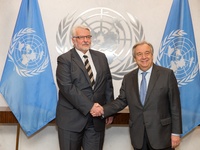 Minister Witold Waszczykowski z wizytą w Nowym Jorku