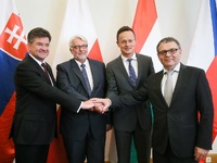 Minister Witold Waszczykowski z wizytą w Budapeszcie