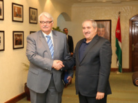 Minister Witold Waszczykowski z wizytą w Jordanii