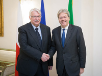 Minister Witold Waszczykowski z wizytą we Włoszech