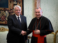 Minister Witold Waszczykowski z wizytą w Watykanie