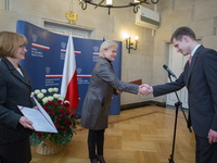 Uroczystość wręczenia pierwszych stopni dyplomatycznych