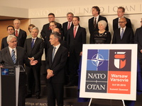 Wizyta ministra Witolda Waszczykowskiego w Kwaterze Głównej NATO w Brukseli