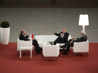 Szefowie dyplomacji Tr&oacute;jkąta Weimarskiego we Wrocławiu