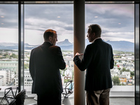 Minister Radosław Sikorski z wizytą w Norwegii