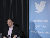 Spotkanie ministra Radosława Sikorskiego z twitterowiczami