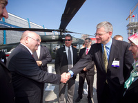 Wiceminister Bogusław Winid na targach przemysłu obronnego w Kielcach