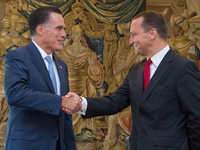 Minister Radosław Sikorski spotkał się z Mittem Romneyem