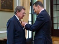Honorowa odznaka „Bene Merito” dla profesora Andrzeja Rottermunda