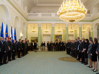 Wręczenie odznaczeń państwowych w Pałacu Prezydenckim